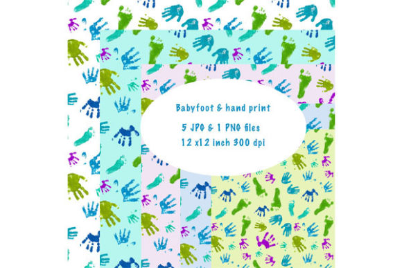 Real Baby Foot Hand Prints: A Versatile Asset for Designers and Parents