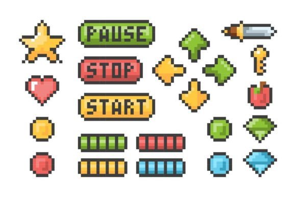 Reviving the 8-Bit Aesthetic: The Power of Pixel Buttons and Retro UI Elements