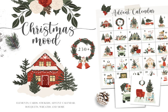 Unlocking Creative Potential with the Christmas Mood Winter Holiday Set