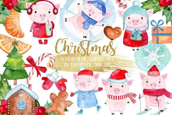 Unlocking Holiday Creativity: The Ultimate Guide to High-Quality Watercolor Christmas Cliparts