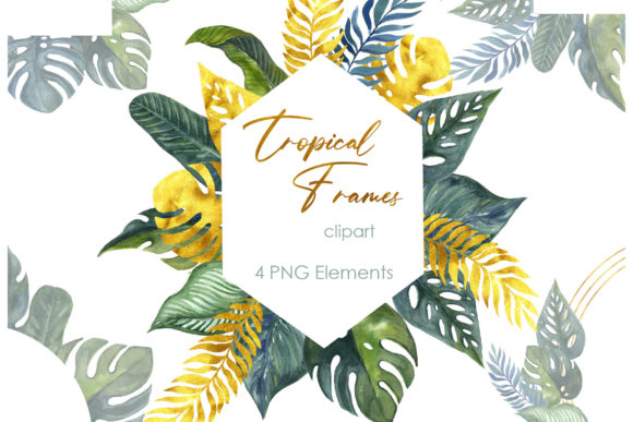 Watercolor Clipart Floral Frame Png: A Versatile Digital Asset for Modern Design