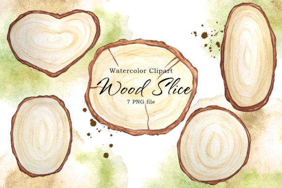 Wood Slice, Wedding Invite Bridal Shower: A Practical Guide to Using Hand Painted Watercolor Clipart